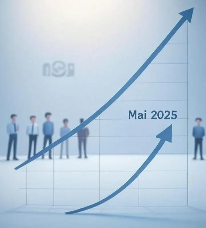 évolution création entreprise mai 2025 annonce légale